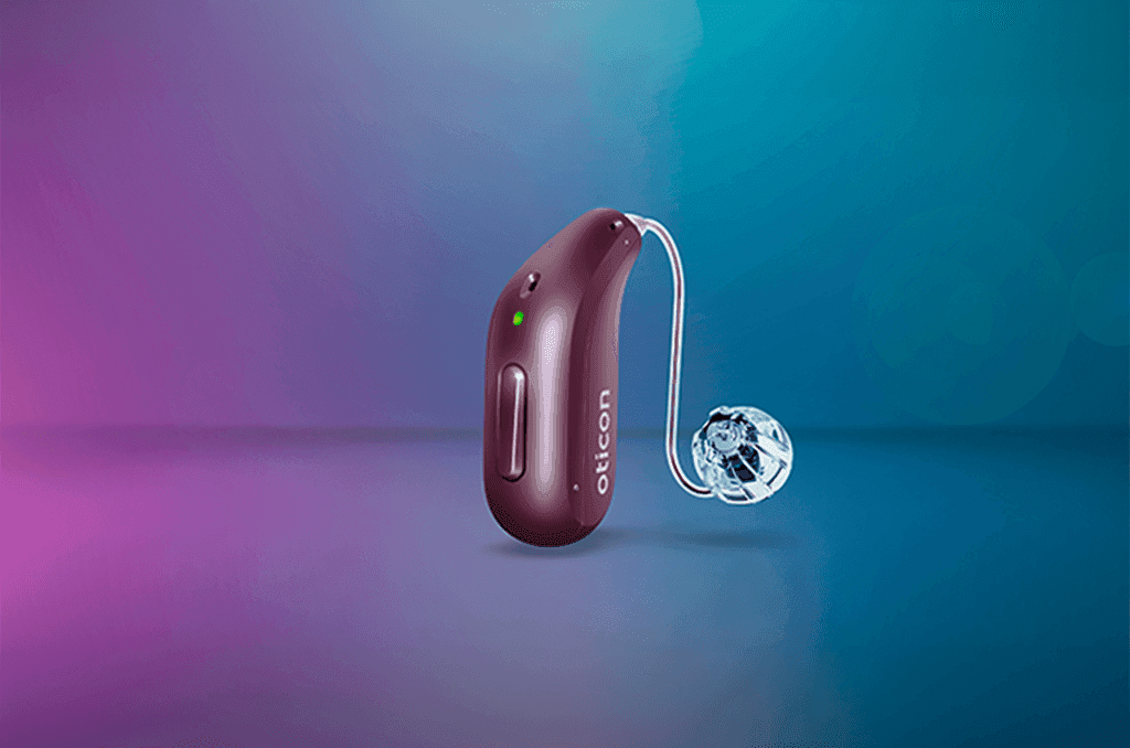 Oticon Reveal receiver-in-canal hearing aid