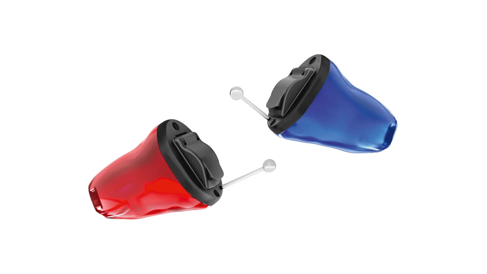 Advanced hearing aid technology product photo